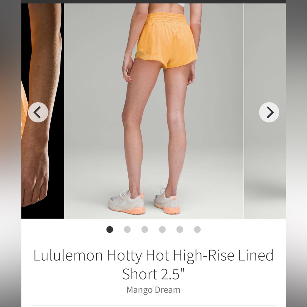 Lululemon 2.5 inch shorts - Picture 4 of 4